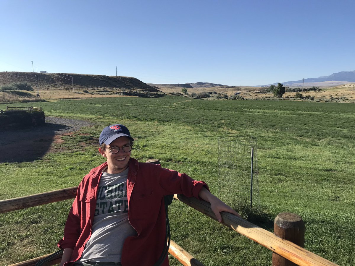 Colliciatrippin's tweet photo. Slept in a sheepherder’s wagon in Cody, WY #sexywarmwoods #fatherlylove who dat is creepin’ on the suburban streets?! #deersgonewild https://t.co/c5kdpIAj52
