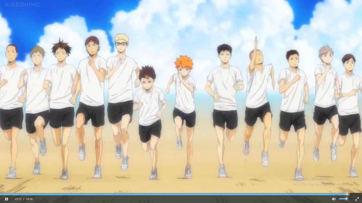 look at nishinoya and hinata and tell me honestly you didn't cry, I dare u