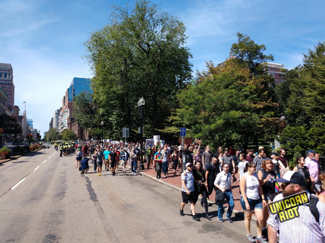 Unicorn Riot on Twitter "Counterdemonstrators are gathered near the