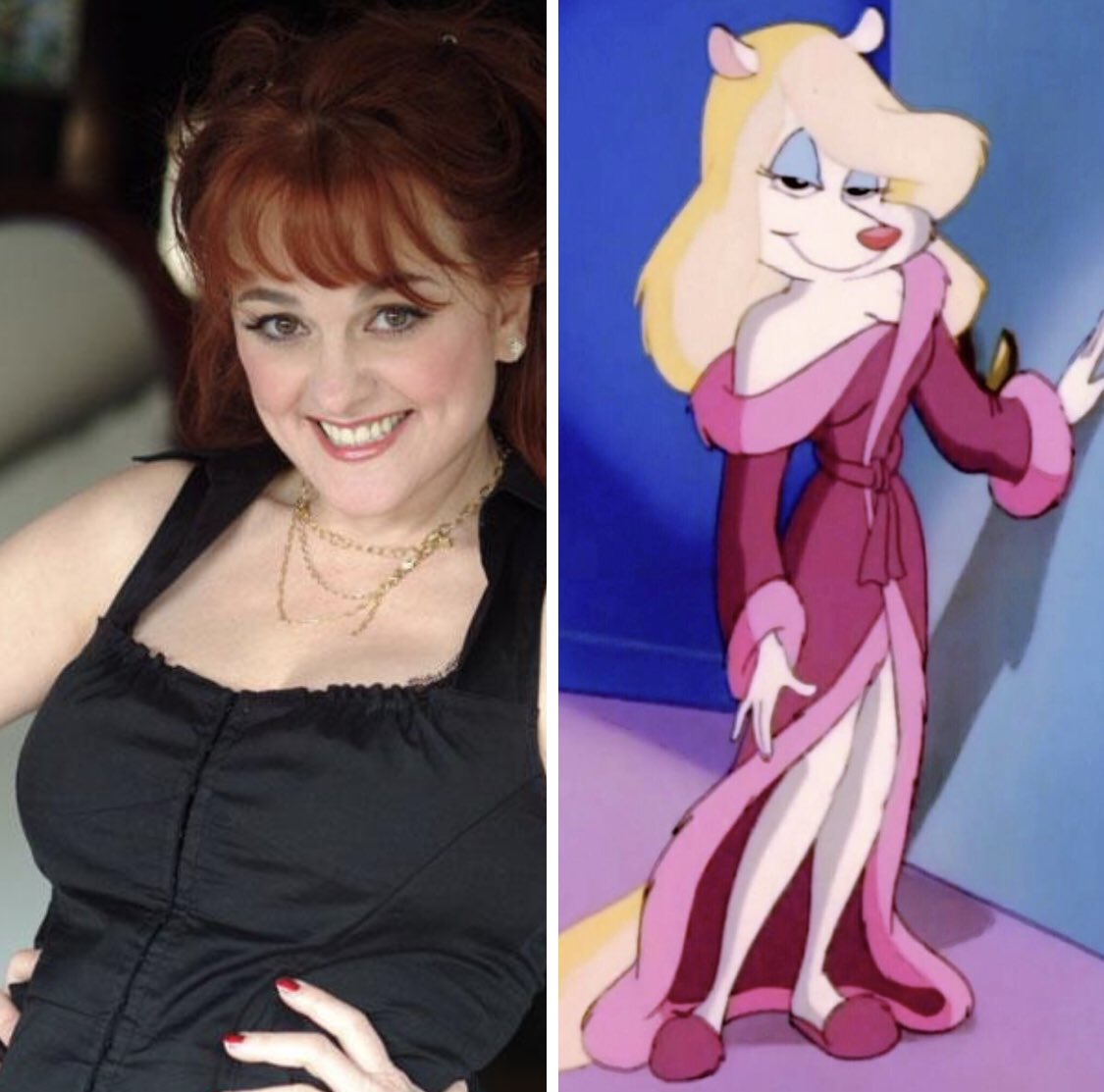Happy 61st Birthday to Julie Brown! The voice of Minerva Mink in Animaniacs. 