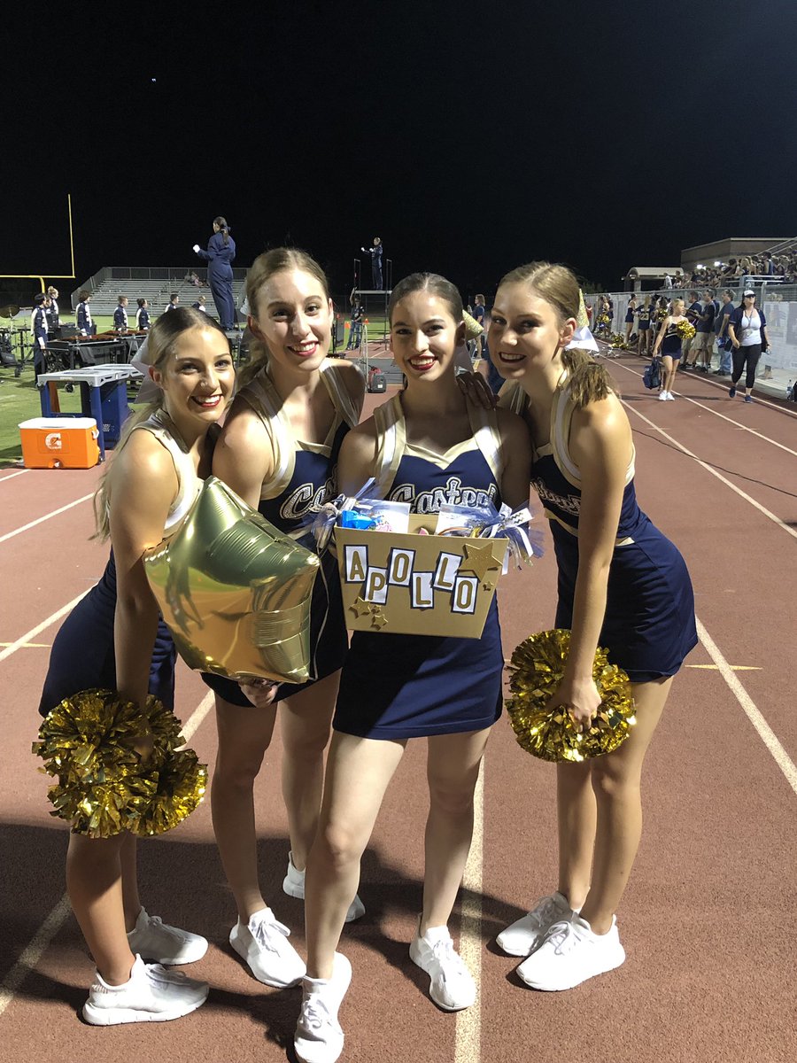 I am so proud of these young ladies for showing great sportsmanship and making our guests from Apollo High School feel welcome at Castell High School.