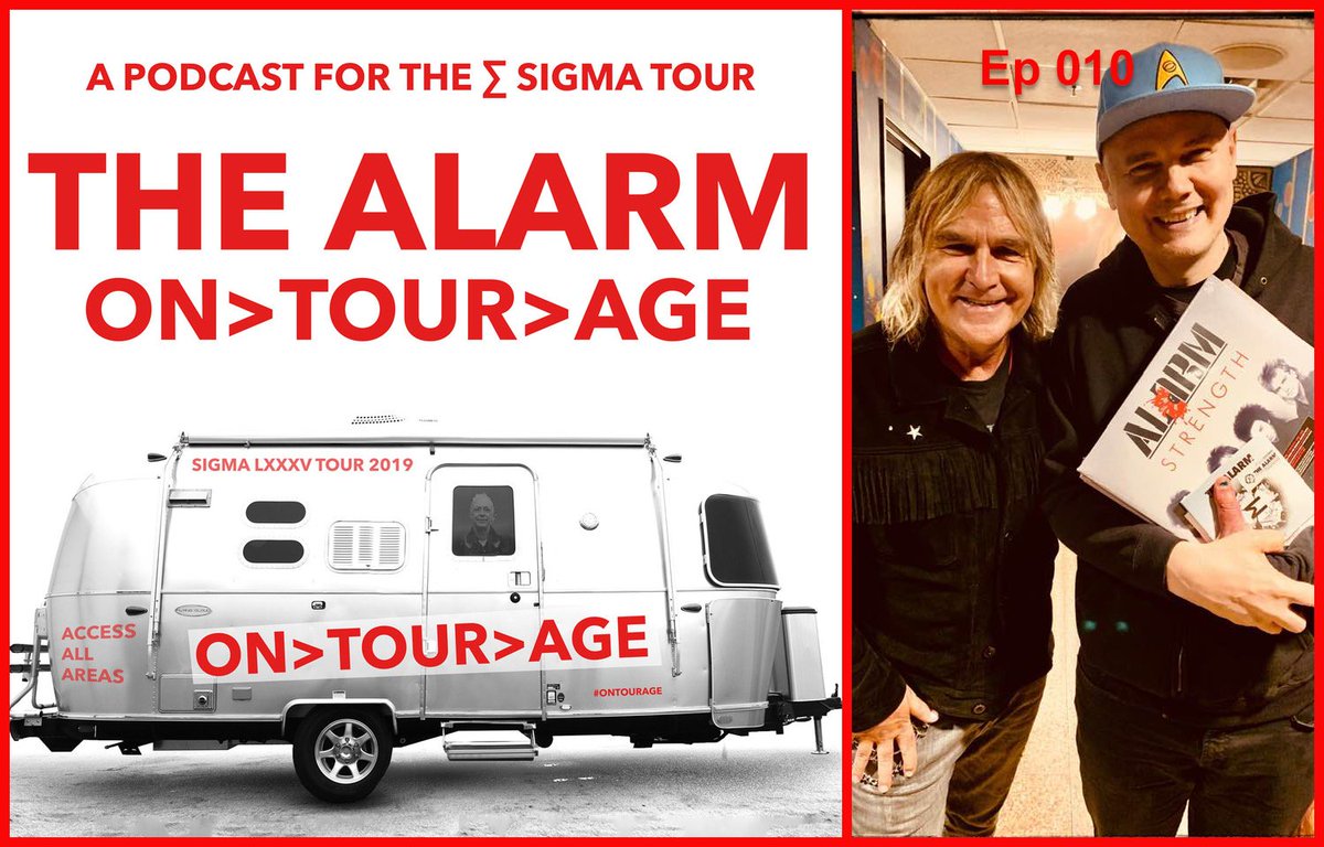 GarethJonesTV's tweet photo. The Alarm On>Tour>Age podcast ep 10 OUT NOW
With Billy Corgan of Smashing Pumpkins
https://t.co/k2PA7f1hAi
@thealarm #thealarm #OnTourAge #SigmaTour #SmashingPumpkins #Cleveland https://t.co/qpP4iHFYTm