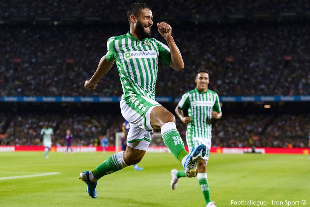Footballogue's tweet photo. [#LaLiga🇪🇸] Nabil Fekir🇫🇷 a inscrit son deuxième but de la saison, ce soir face à Leganes ! ⚽⚽

#BETLEG (Live : 2-1) https://t.co/7s0y4qFiKp