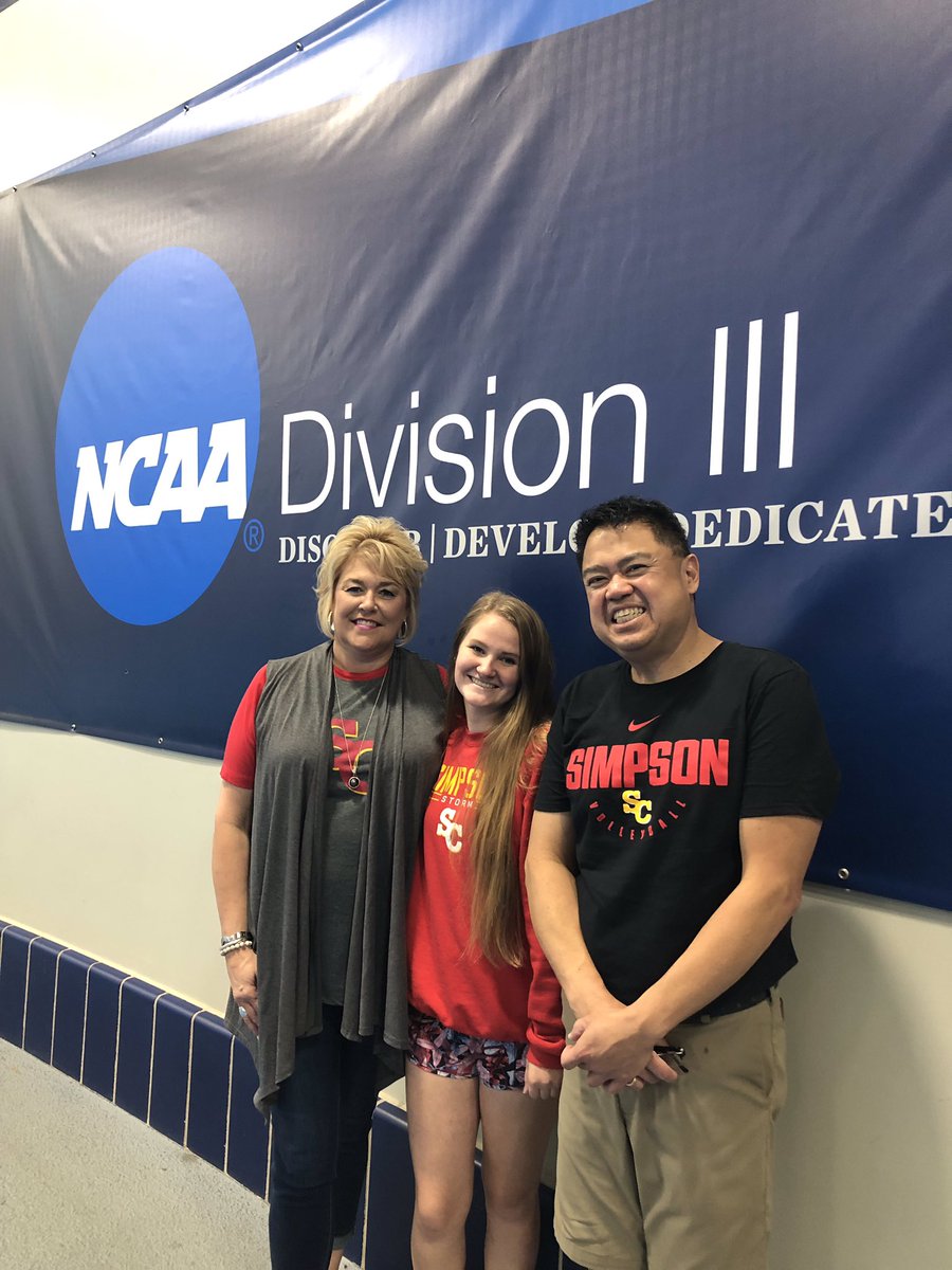 Raagshag's tweet photo. I am very blessed and honored to say that I have verbally committed to continue my academic and volleyball career at Simpson College! Huge shoutout to all the coaches, family and friends that helped me get to this point!! Go Storm! https://t.co/6UNUczsX1V