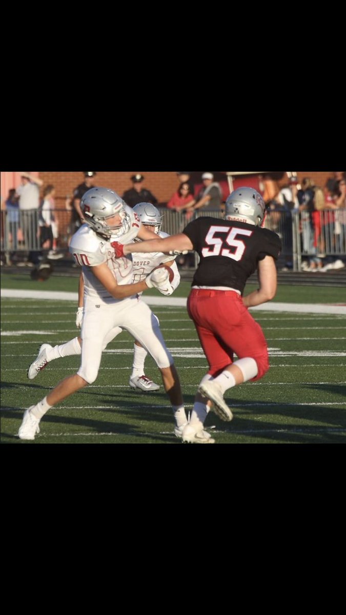 realestateEH's tweet photo. Compliments of TimesReporter! Great job Max! @55Spartans #linebacker #nextlevel #brainstoo https://t.co/4sw9VzxsYO