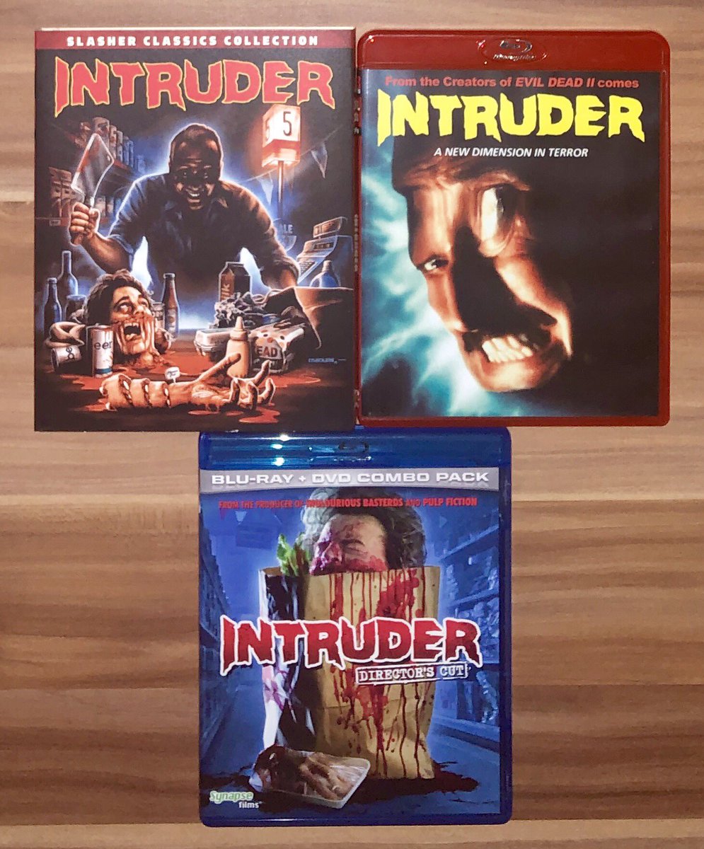 I guess you could say...... I'm just crazy about this movie (get it? 😂) #intruder #nightcrew #scottspiegel #lawrencebender #charlesband #elizabethcox #reneeestevez #dannyhicks #davidbyrnes #samraimi #eugeneglazer #tedraimi #brucecampbell #bluray #88films #synapsefilms