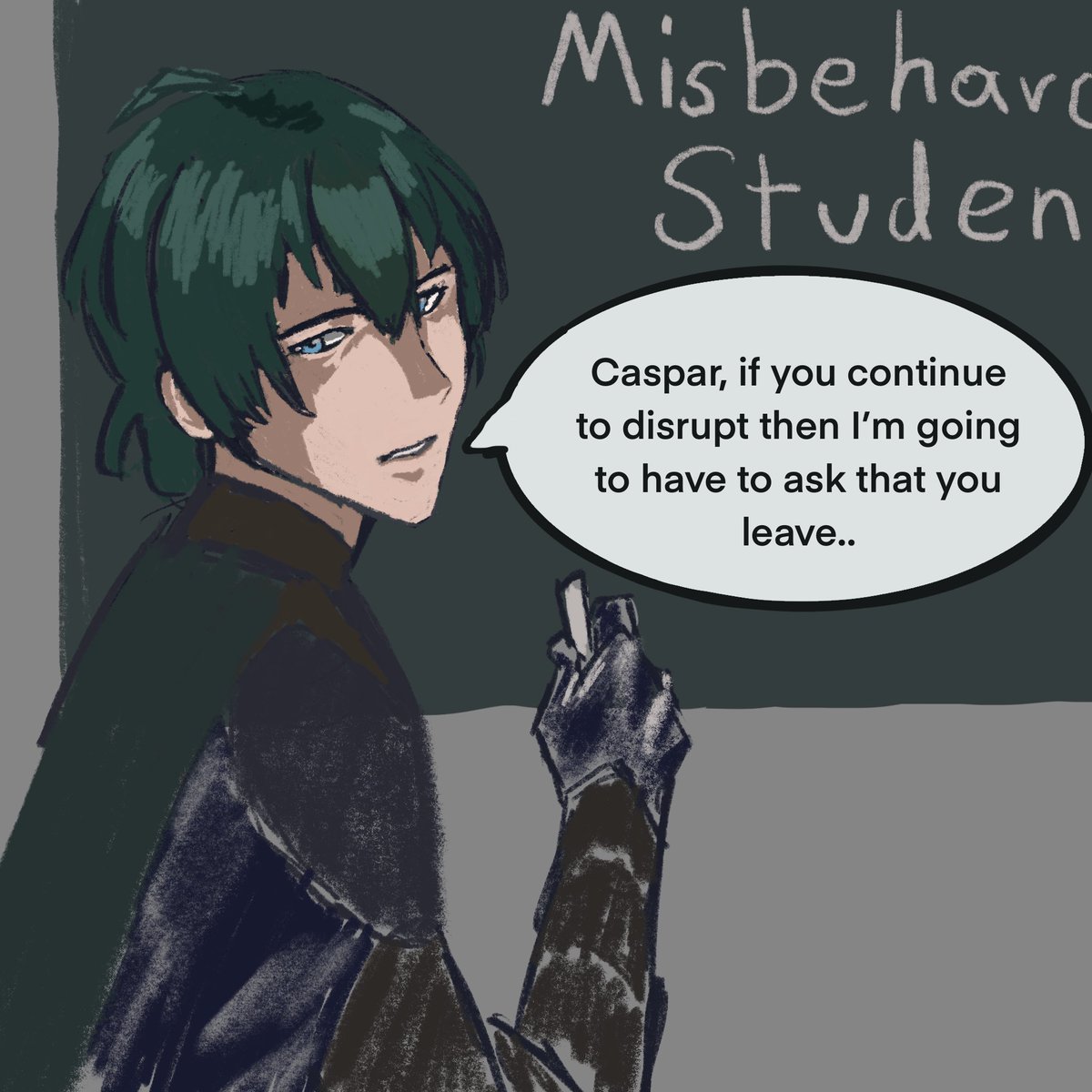 Byleth has had enough of your crap 