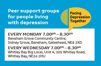 peer_talk's tweet image. Every Monday our peer support grps run in #Gateshead, #Skipton &amp;amp; #Warrington for anyone facing depression, anxiety or similar distress

#itsokaytotalk
#mentalhealth

What happens at the grps?
peertalk.org.uk/AttendingaPeer…

Pls share to let everyone know this support's freely available