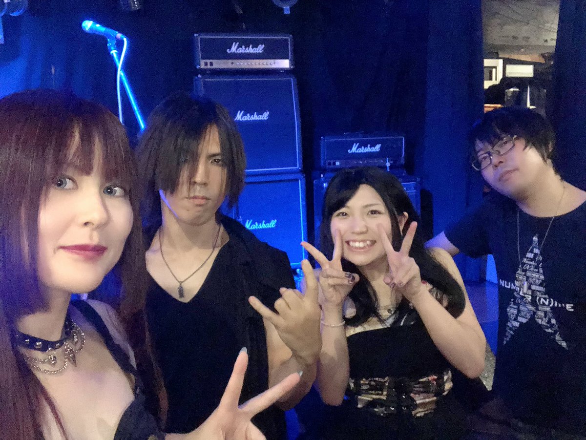 ryuwkage's tweet photo. ライブお疲れ様でしたぁ!
次は。9月北浦和ですー!!❤️
#CURX
@CURX2CURX
@eri__wtnb
@SIN_348
@TOMOKIsadowsky https://t.co/CUzVPBGwgY