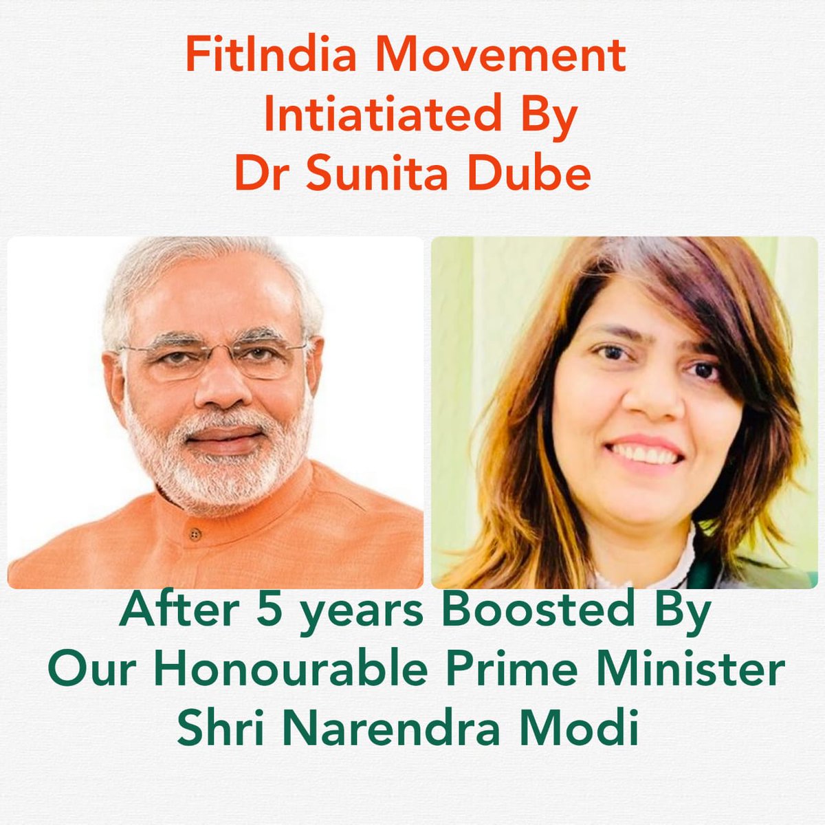 5 year completion of FitIndia Movement by medscape doctor and our honoble prime minister gave the campaign deserve applause 
#FitIndiMovement
#MedscapeIndia
