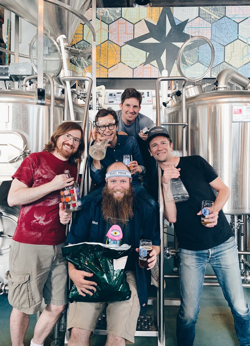 DualCitizenBrew's tweet photo. Drumroll, please...
The much anticipated TNT Brut IPA is out today. This is the collaboration beer we created with @tapesntapes for Blocktoberfest, which is just about 2 weeks away! Also a big thanks 👏 to @maltwerks and @mightyaxehops for partnering with us! https://t.co/mu5AInLOTA