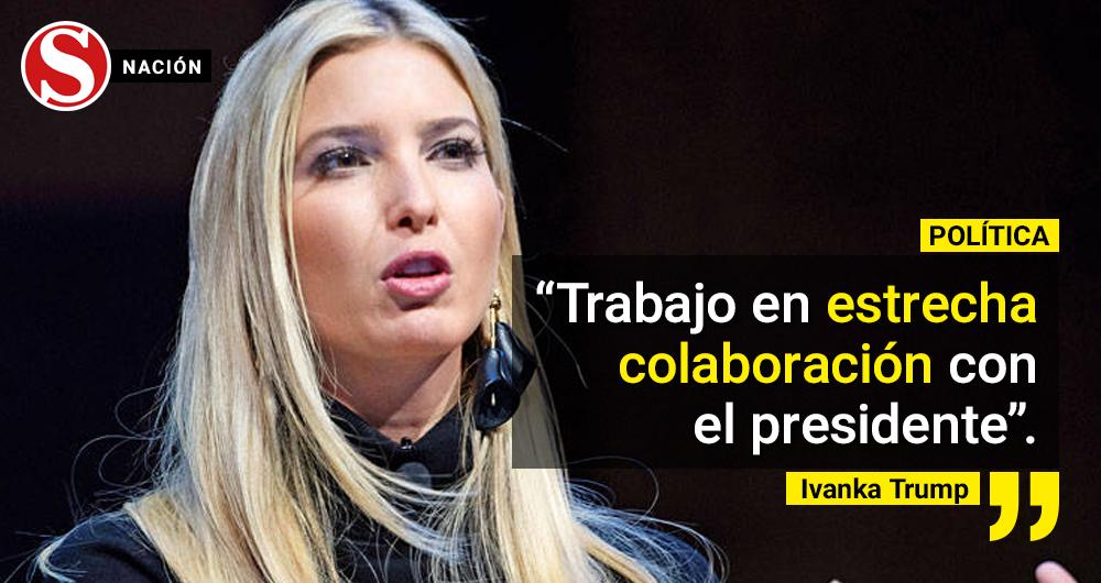 RevistaSemana's tweet photo. .@IvankaTrump, la hija y asesora de Donald Trump visita Colombia, invitada por la vicepresidenta Marta Lucía Ramírez, para conocer de primera mano la realidad de las mujeres en el país. SEMANA la entrevistó. https://t.co/DsiSivYATc https://t.co/XCN1OSdUc3