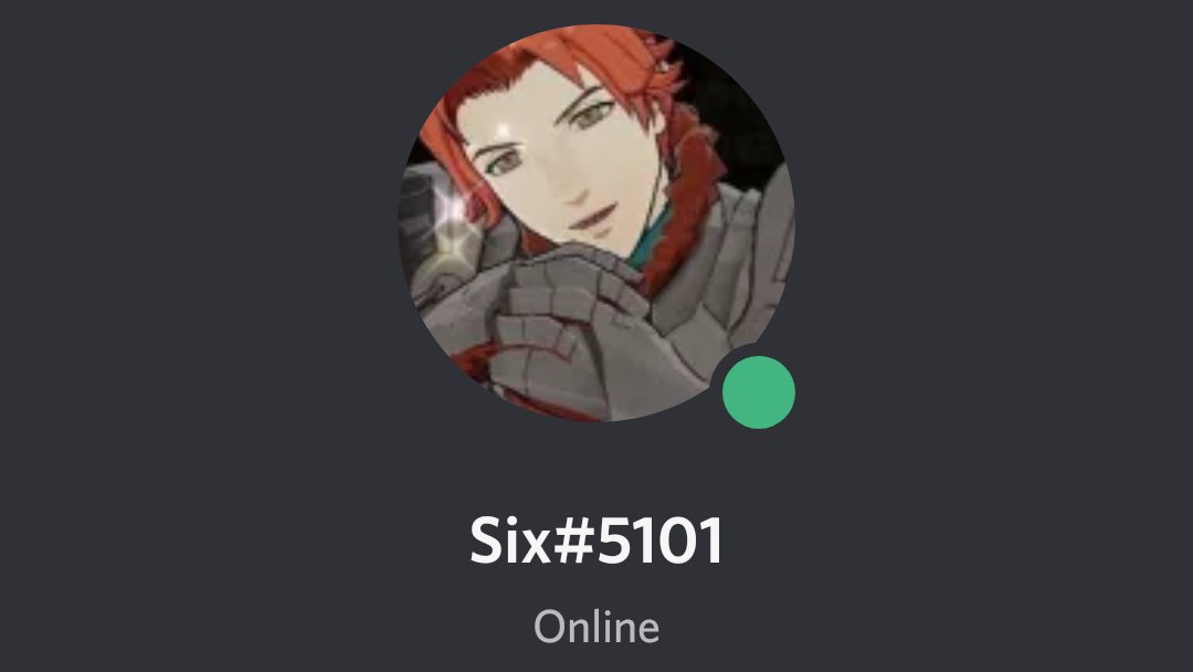 _/ Since we out here dropping Discords, feel free to add me.