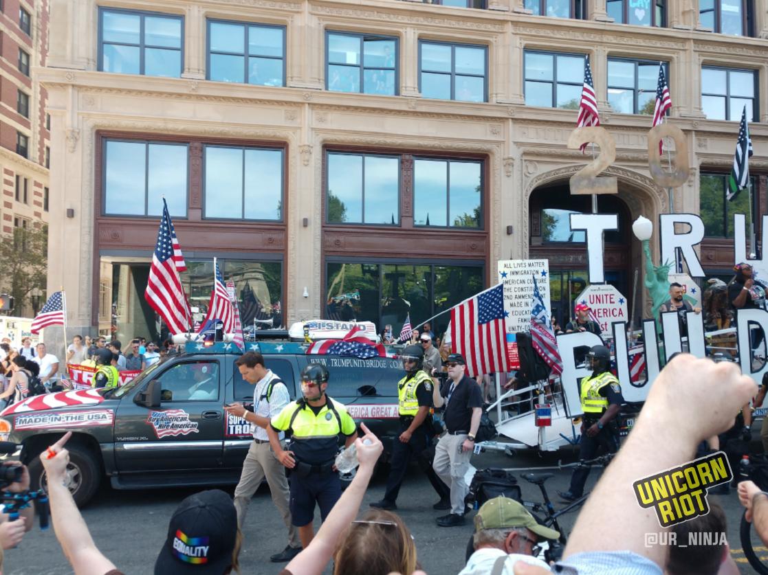 Unicorn Riot on Twitter "Counterdemonstrators are gathered near the