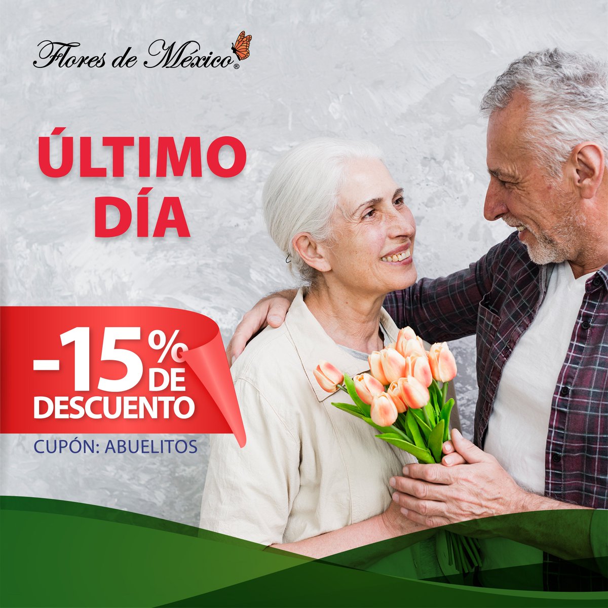 FloreriaMexico's tweet photo. Aprovecha la última oportunidad que tienes para sorprender a tu abuelito en su día. Regálale uno de los hermosos #ArreglosFlorales que #FloresDeMexico tiene para ti. https://t.co/mqRoeBZoVW https://t.co/qlKU594DL4