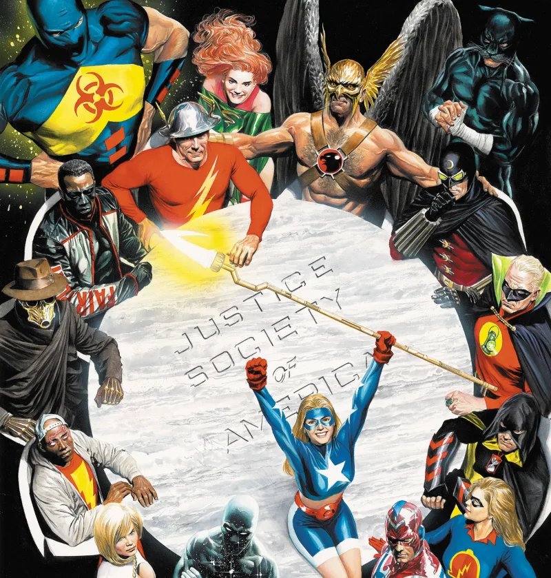 I know there's not any plans  for another #JusticeLeague movie, but I wouldn't be opposed to a #JusticeSocietyOfAmerica TV series on @TheDCUniverse. 

#DrFate, #Hawkman, #HourMan, #Stargirl, #JayGarrickFlash, #AlanScottGreenLantern, etc. would be really cool to see.