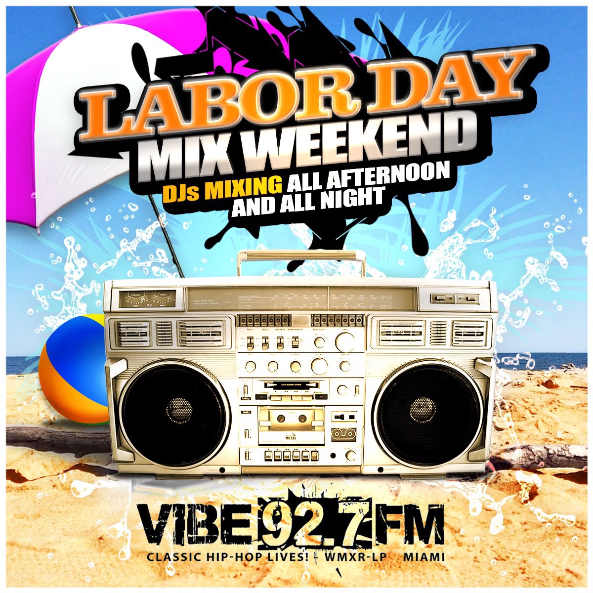 DJKD's tweet photo. Letโs get it shaking we on NOW โ-> @vibe927miami #LaborDayMixWeekend https://t.co/Na40Du30qs