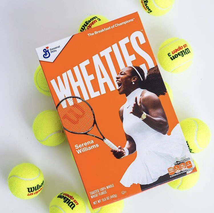 ShopTrife's tweet photo. Breakfast Of A Champion
@serenawilliams is no doubt a champion. Serena joins the @wheaties box of champions as the second black female tennis player to be featured. https://t.co/bgPfpqtgtY