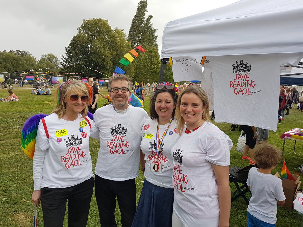RDGLabourCllrs's tweet photo. Reading Gaol is an iconic place in the LGBT history of this country. It's fitting that at @Reading_Pride
Labours Councillors supported @SaveReadingGaol's campaign to stop the sell off of one of our town's greatest assets to private developers #hugreadinggaol https://t.co/CSAI4q2YxL