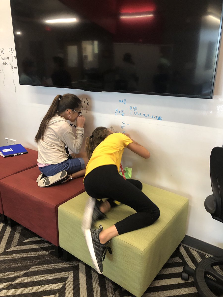 wxgrlfriday's tweet photo. Who doesn’t love to write on the walls?! Kids that think together, grow together! https://t.co/twn0Nc7p2u