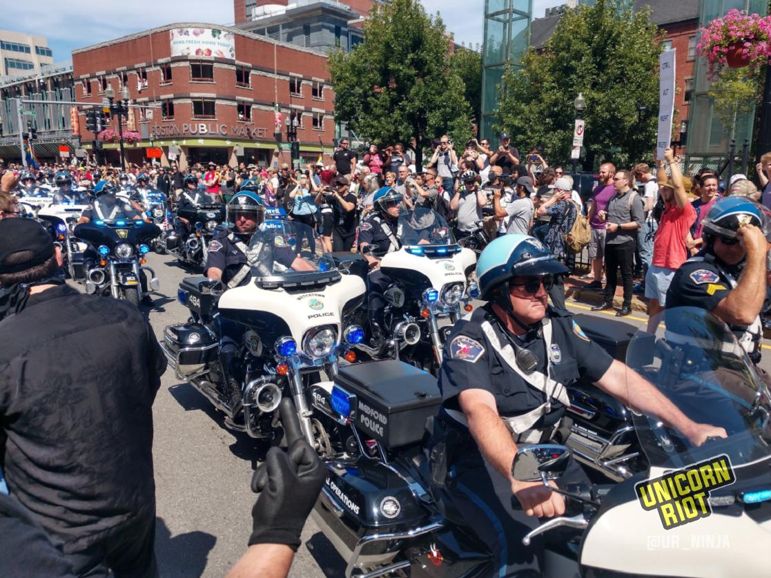 Unicorn Riot on Twitter "Counterdemonstrators are gathered near the