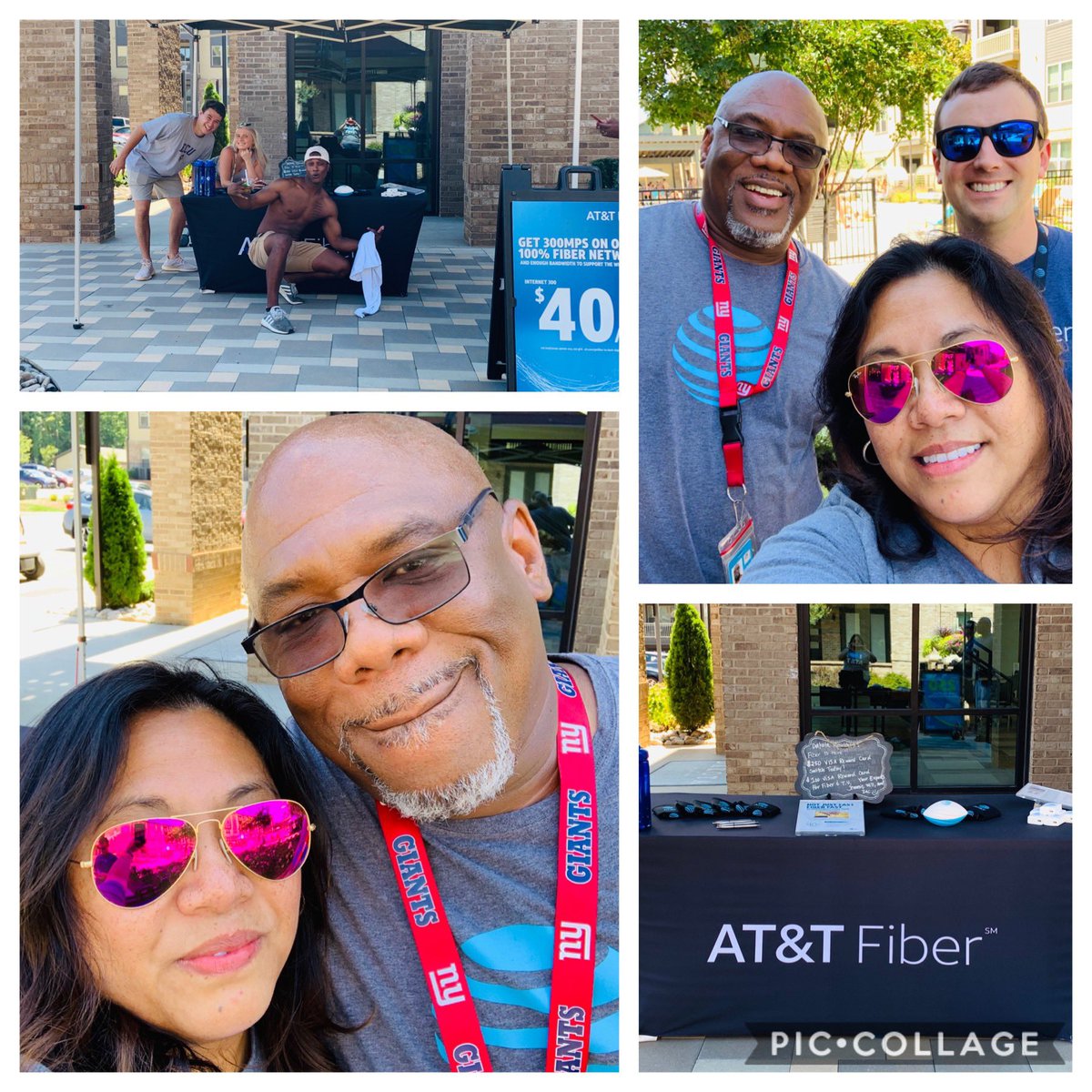 Out here with Dakota residents pool side! Come on out sign a new lease with AT&amp;T Fiber, or switch today for the fastest speeds🔥🔥