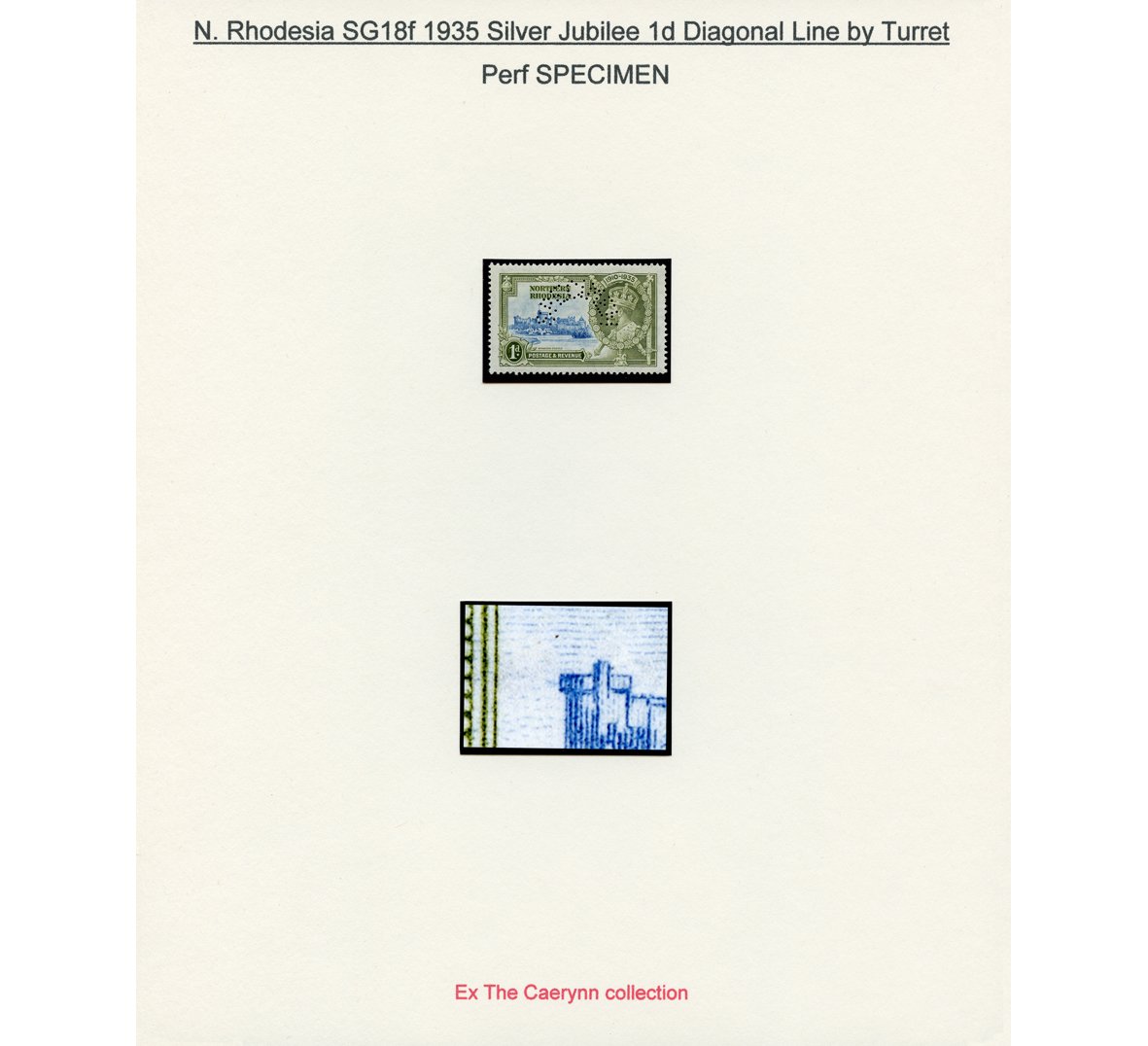 bloxhamstamps's tweet photo. M191803 - Northern Rhodesia SG18f 1935 Silver Jubilee 1d Diagonal Line by Turret Perf Specimen. Ex The Caerynn collection.

#Philately #StampCollecting #Commonwealth #Rhodesia #SilverJubilee #StampsWithVarieties https://t.co/mmPt7KhcZv