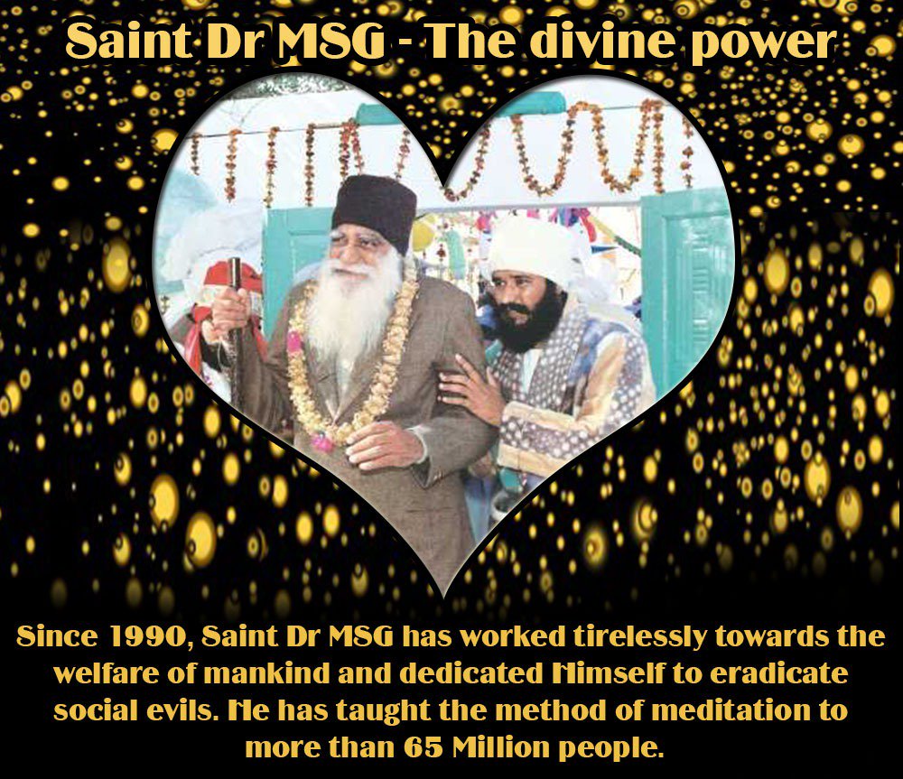 rmute1's tweet photo. #AUniqueSuccession
I m so excited for celebrating this pious month..🎂 ❣
@Gurmeetramrahim ji https://t.co/UQvWe94sxt
