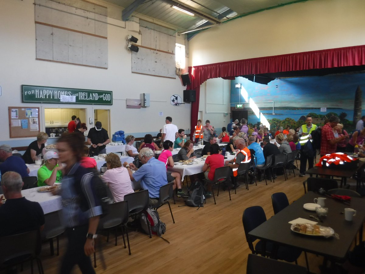 Johngodwyer1's tweet photo. Was glad to join with 265 pilgrim walkers today on the final stage of their pilgrim walk with beach finish to #Ardmore which was organised by @KMDActive. Shows clearly the huge demand there is for well-organised pilgrim walks in  Ireland @VisitWaterford @WaterfordANDme https://t.co/UxUaZ2a5On