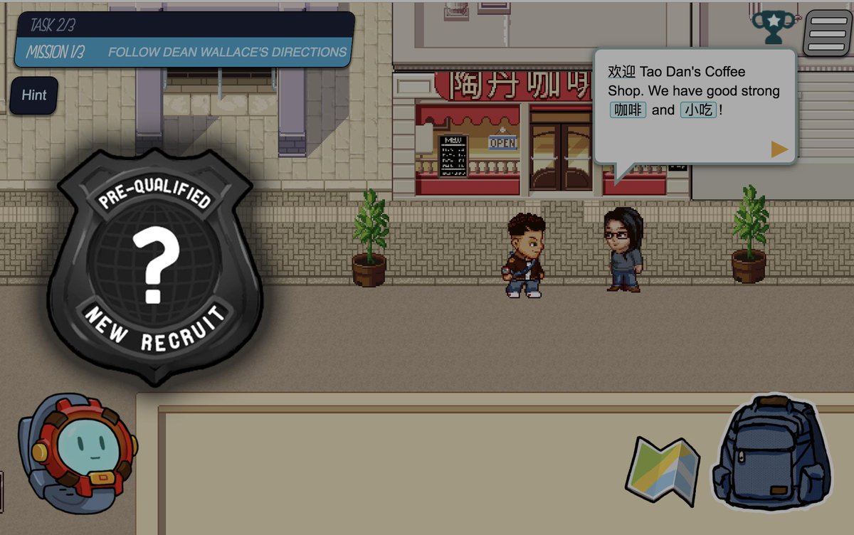 scholarcade's tweet photo. I am an Agent Trainee ranked in the 32nd percentile! Speaking Mandarin to solve spy missions, I've earned a score of 42! https://t.co/BBONmRCHkl