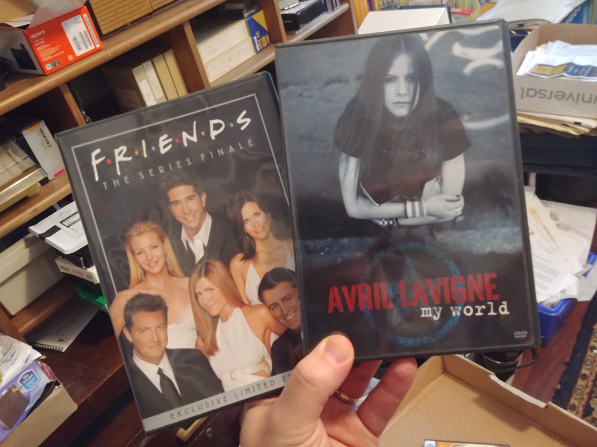 Some excellent non-gaming gems like this  @AvrilLavigne DVD and the Friends Finale on DVD (Excluuuuuusive LIMITED Edition!)