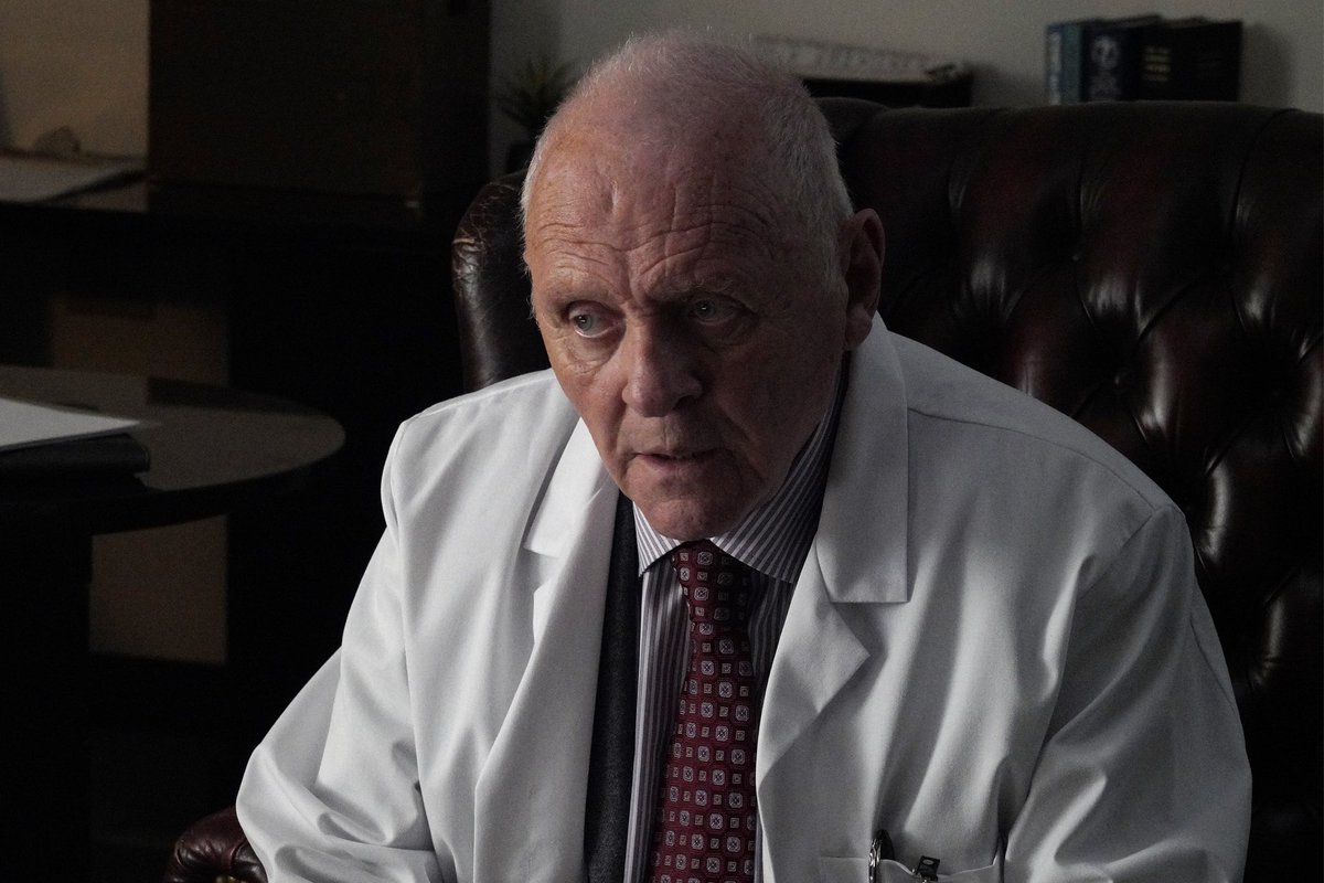 <a href="/AnthonyHopkins/">Anthony Hopkins</a> on the set of #ElyseFilm. #MargamFilms