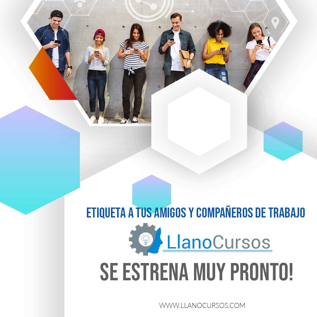 ETIQUETA a tus amigos y compañeros de trabajo. ¡Llanocursos se estrena muy pronto y venimos con muchas SORPRESAS!

#llanosoftsystems #LlanoCursos #capacitación #conocimiento #superación #cursosonline #cursos #latinoamérica #elearning #BIM