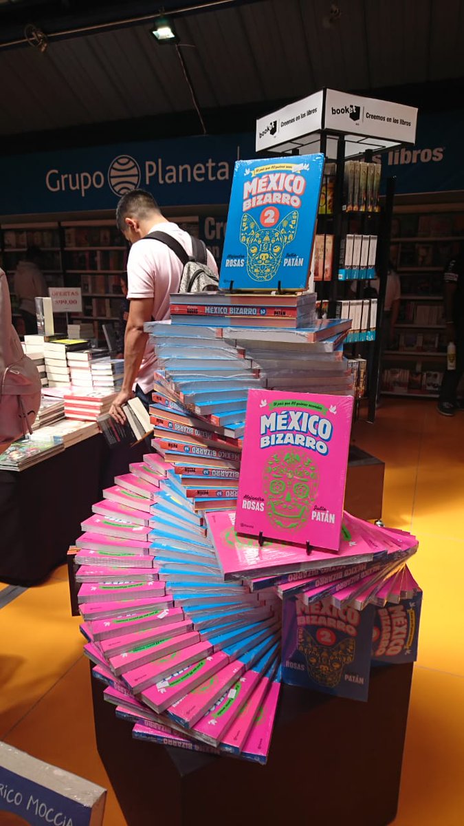 FUL_mx's tweet photo. No te pierdas hoy la presentación de México Bizarro 2 a las 17:00 horas en el Auditorio Josefina García Quintanar ¡Adquiere tu ejemplar en el stand de @edit_planeta dentro de la #FUL32! #LaFeriaDeTodos https://t.co/f9lti0QQoX