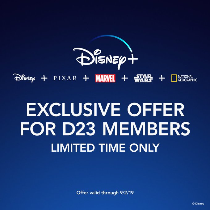 Disney D23 tweet media