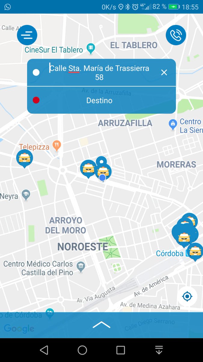 PidetaxiCordoba's tweet photo. Con @pidetaxies todo son ventajas! Conoce la ubicación de tu #taxi más cercano, su recorrido, importe aprox. y gestiona la información de manera eficaz con nuestro sistema.
#EstésDondeEstés #Pidetaxies
#PersonasQueLlevanAPersonas https://t.co/a4VWTZLBYF