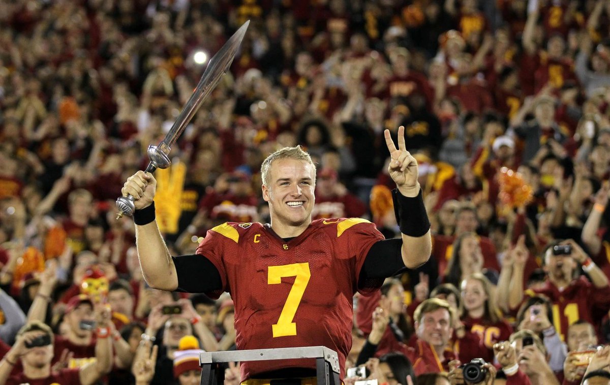 MattBarkley's tweet photo. It's game day for the Trojans!

Good luck this season, boys! ✌️

#FightOn https://t.co/eZ3nShbOIe