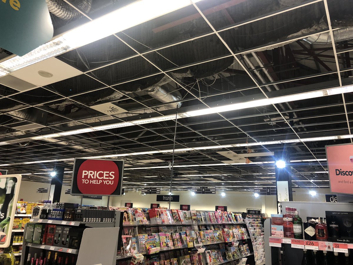 Craig Hemingway On Twitter When You Remove The Ceiling Tiles And