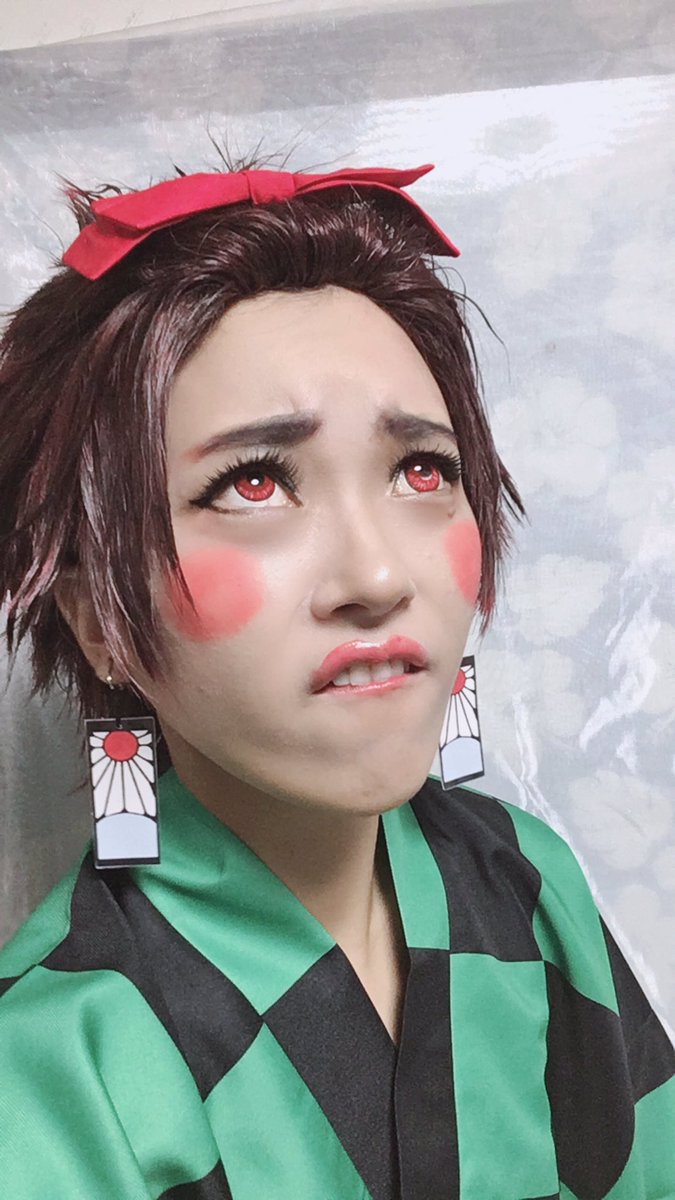 karakuronpa's tweet photo. 《鬼滅/宅コス》

(閲覧注意)(ブスが通ります)

夜中だから全力を載せておく。
即席の炭子ちゃん

なかなか寄せれたのではないかと自分でも引いている https://t.co/FBxeH4itff