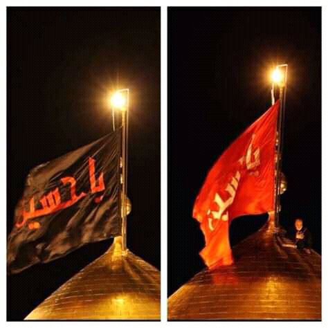 abidalikhaskh12's tweet photo. Flag change at karbala https://t.co/W0b6qXx8u2