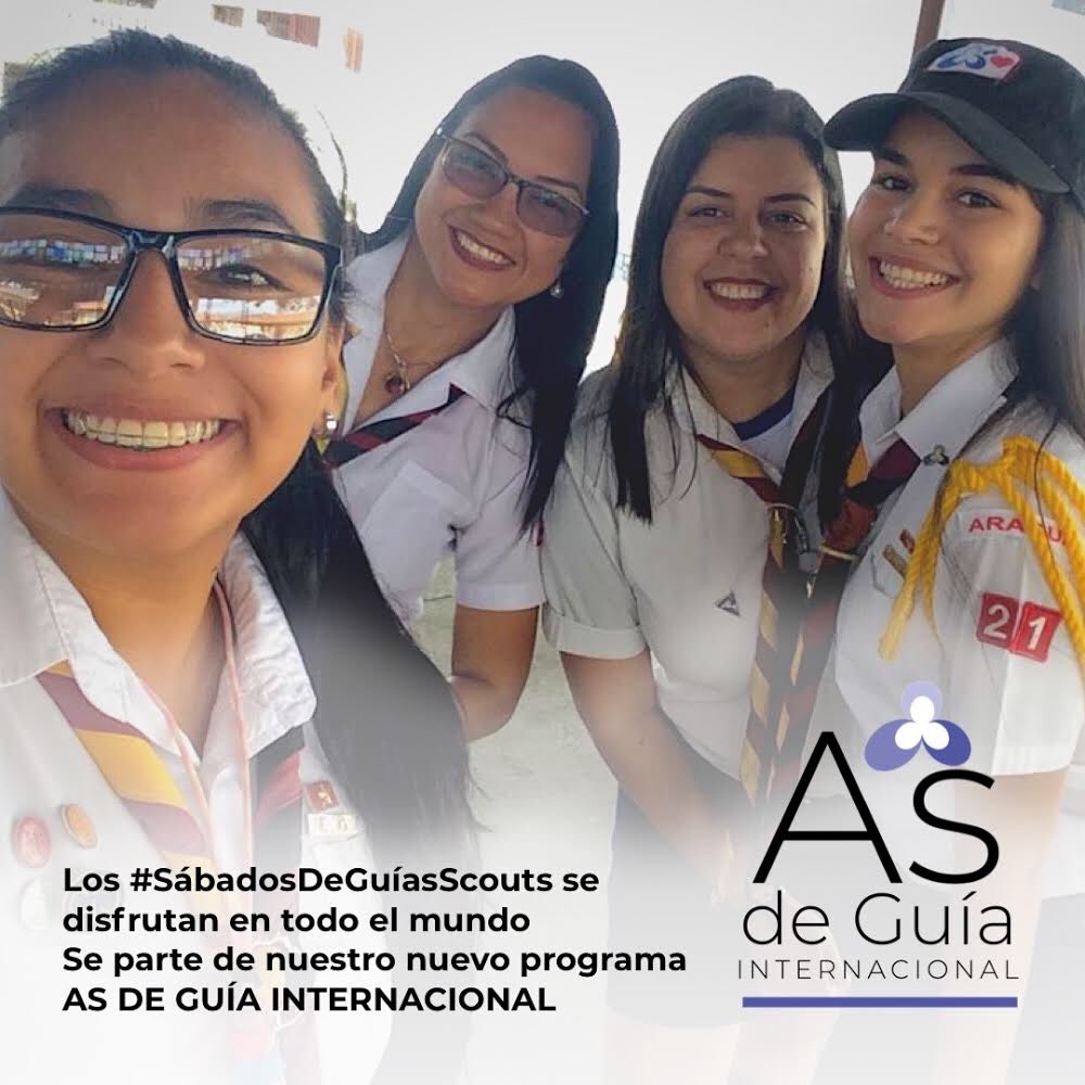 AGSVofficial's tweet photo. Este #SábadoDeGuíasScouts se vive en cualquier punto del planeta donde tú estés. 🌎 Con el programa #AsDeGuíaInternacional, tú puedes seguir siendo Guía Scout de Venezuela. Escribe un correo a sedeguias@gmail.com y a agsv.presidenta@gmail.com y te contamos más. 😉☘️ https://t.co/FLoq9oqyAa