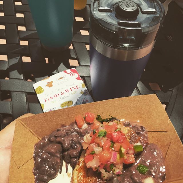Bill_Barto's tweet photo. #epcotfoodandwinefestival kinda day! Hurricane #dorian prep! #foodandwinefestival #flaskap https://t.co/Fs19vC2xjb https://t.co/pz1vNaqrH3
