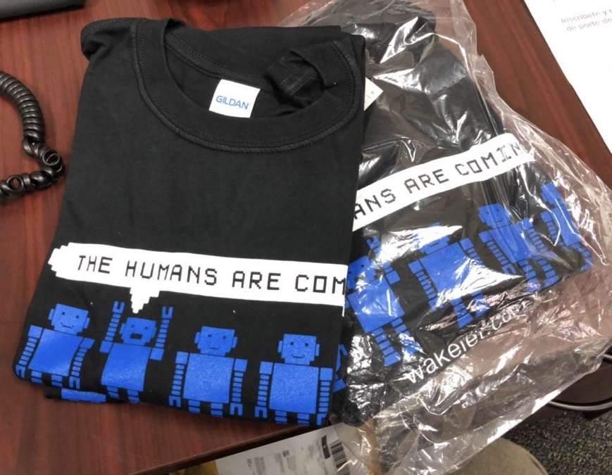 MarshallBeyer29's tweet photo. Thank you @ProdigyGame and @wakelet for providing some swag for our @CentralCalifCUE Back to School #BBCUE!! #BetterTogether #WeAreCUE #CCCUE https://t.co/2OTNUtDksK