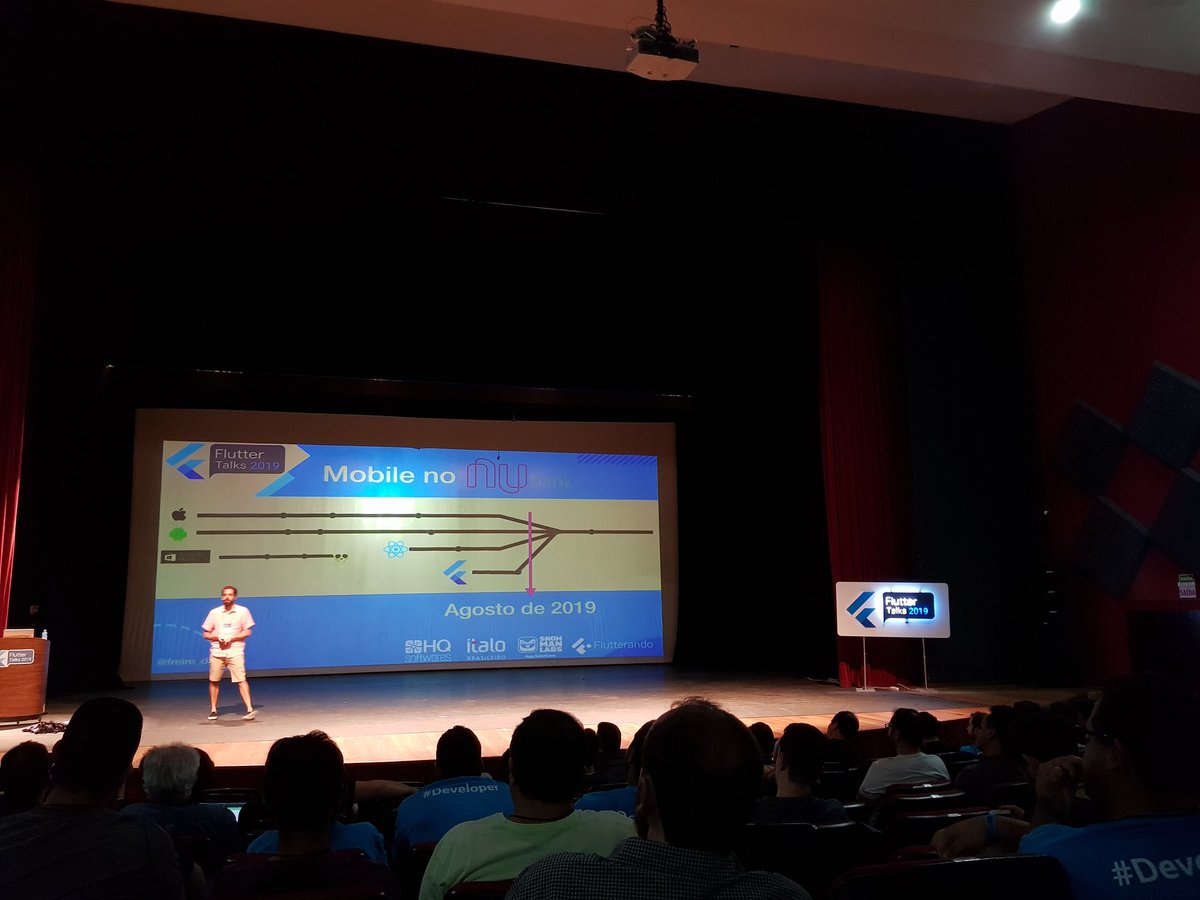tacioSmedeiros's tweet image. Pra onde o nubank esta levando o app deles? De onde veio e pra onde vai? #Flutter #fluttertalks