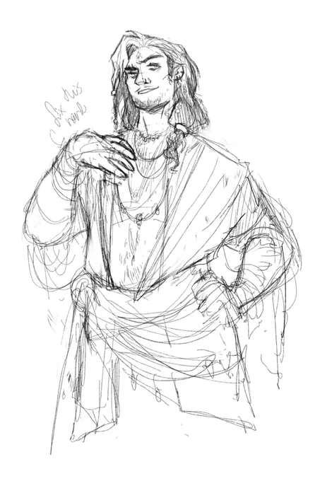 Forgot I had this old Gilmore sketch! 