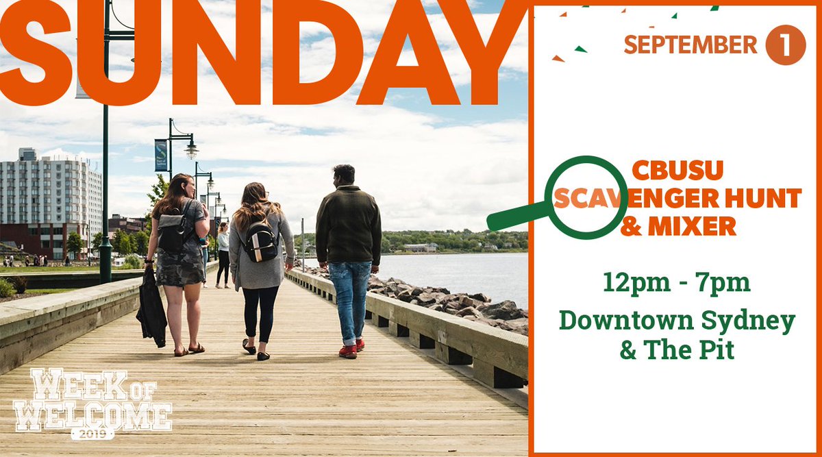 cbuniversity's tweet photo. Get ready for a fun day tomorrow as WOW continues with a scavenger hunt and mocktail mixer! You won't want to miss out on this awesome event that is sure to bring tons of laughs. 

For the full WOW schedule, visit: https://t.co/zg50zuFlbR

#CBUWOW https://t.co/rCGOA40Ewp
