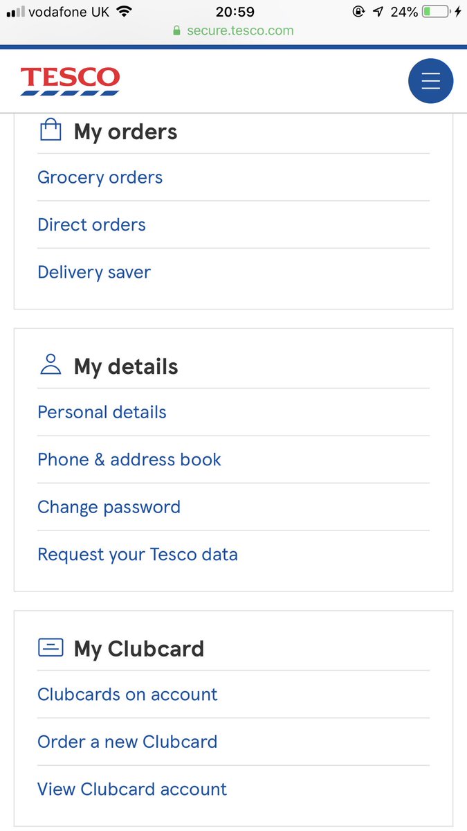 Tesco On Twitter Hi Nicki You Need To Log Into Your Grocery Account Go Into My Account Payment Details Then Update Your Payment Card Then Save Confirm Ty Terry Https T Co 9fq0gswozu