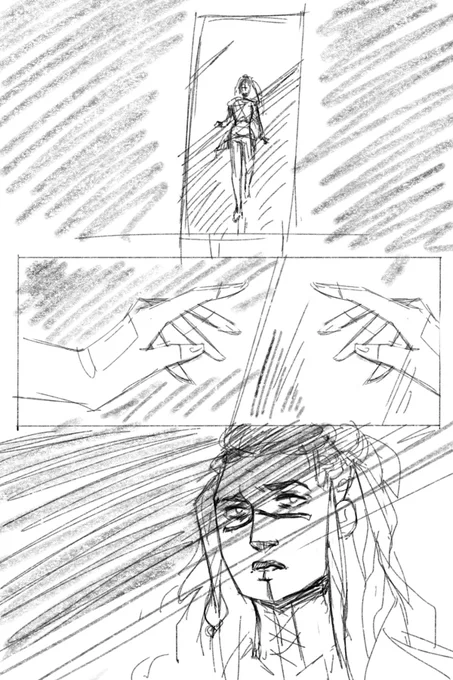 Suuuper rough panels for that good yasha scene #CriticalRoleSpoilers 