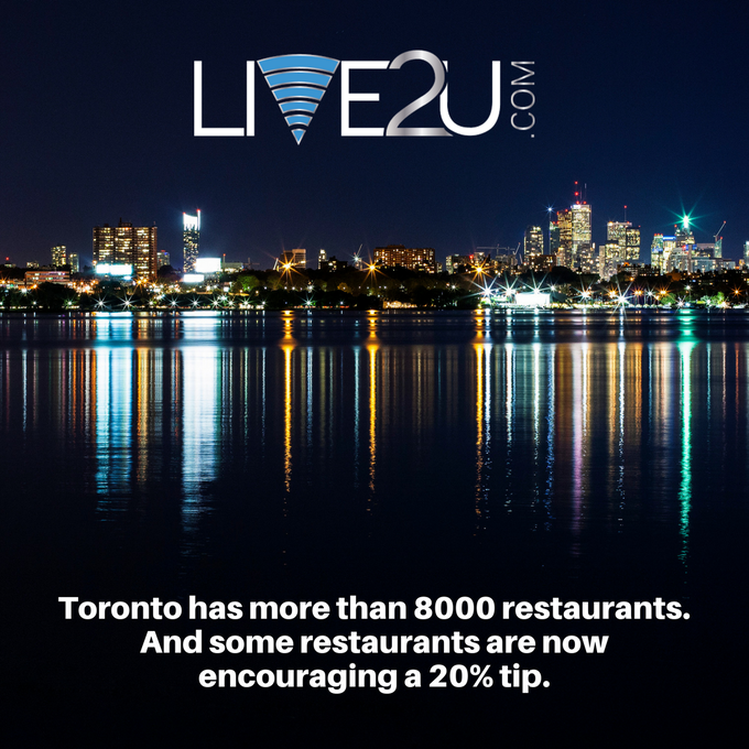 Did you know that Toronto has more than 8000 restaurants?! So many to choose from!
#TorontoLife #Toronto #Live2U