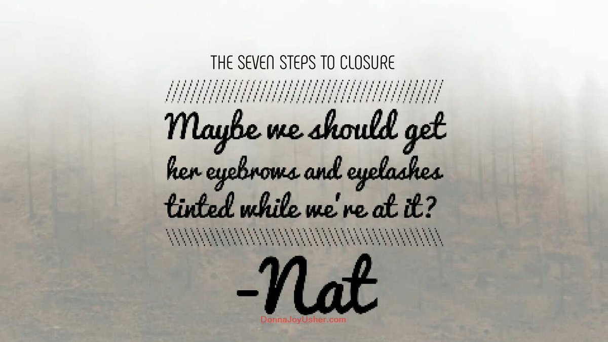I get a kick out of knowing that a new fan is reading my work. Download Book one in the series here - donnajoyusher.com/twitter-welcom… #amwriting